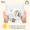 Amazon Brand -  Disney Nappy Pants, Size 6 (15+ kg), 120 Count (2 Packs of 60), White, Monthly Pack