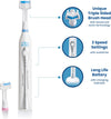 Sonic Rechargeable Toothbrush - Unique Pefectly Angled Triple Headed Electric Toothbrush (31,000 VPM)