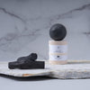 All-In-One Vegan Cruelty-Free All Natural Ingredients Handmade Black Charcoal Shampoo Bar with Zero Waste Box Packaging