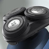 Shaver Series 5000, Wet and Dry Electric Shaver, ComfortTech blades 360°, Contour Heads, Advanced Display, SmartClick Precision Trimmer, S5466/18 For Unisex-Adults