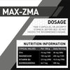 Max-ZMA | Zinc, Magnesium, Vitamin B6 & KSM-66 Ashwagandha for Recovery & Support | 90 Capsules - 1 Month Supply