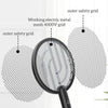 Electric Fly Swatter Rechargeable Mosquito Fly Killer 2in1 Fly Zapper Racket 4000V Bug Zapper Type-c Fly Catcher with Ultraviolet Lamp Indoor Home Outdoor Backyard Terrace Camping (Black*1)