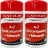 A-Z Multivitamins & Minerals Food Supplement, 150 Tablets per Tub, Pack of 2 Tubs, 10 Months Supply