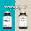 Pre and Probiotics for Gut Health. Probiotic Complex with 40 Billion Probiotic Bacteria. Probiotics for Intestinal Flora and Relief of Digestive Discomfort. 30 Capsules. .