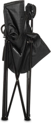 Comfortable, Heavy Duty, Portable Camping Chair with 4-Can Cooler, Side Pocket, Cup Holder, and Carry Bag, Collapsible for Camping, Fishing, Beach, and Backpacking