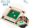 4 Player Shut the Box | Wooden Board Games | Shut the Box Game with Dice | Perfect Wooden Games | Educational Dice Games | Since 1795