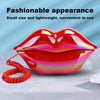 Corded Telephones,Creative Red Lips Landline Phone European Style Desktop Telephone for Home Office,Novel Fashionable Lips Shape Desktop Landline Phone for Desktop