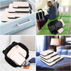 3/4/6 Set Compression Packing Cubes, Travel Luggage Organiser Set, Travel Cubes, Extensible Organizer Bags for Travel Suitcase Organization