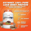 OxyWhey Lean Whey Protein Powder - 25g of 100% Pure, Lean, Non-GMO Whey Protein Blend, Post Workout Fitness & Nutritional Shakes, Smoothies, Baking & Cooking - 27 Serves (Peanut Butter Puffs)