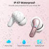 Wireless Earbuds, Bluetooth 5.3 Headphones 2024 Wireless Headphones in Ear, 4 ENC Noise Cancelling Mic Ear buds, 40H Deep Bass Wireless Earphones IP7 Waterproof Bluetooth Earphones USB-C, LED Display