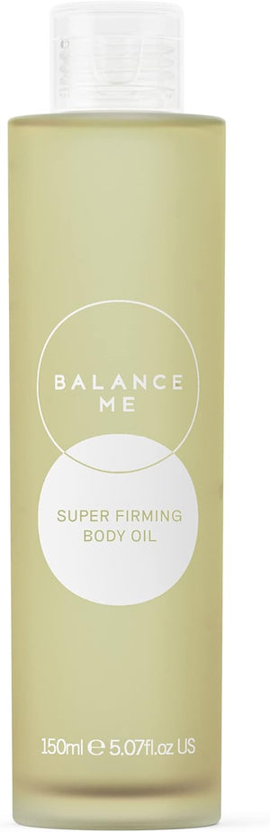 Balance Me Super Firming Body Oil – Vegan Moisturising Oil - Geranium & Juniper Firms, Tones & Hydrates – Targets Cellulite - For All Skin Types - Made In UK – 150ml