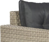 "Barcelona 4-Seater Rattan Wicker Garden Lounge Set: Stylish Outdoor Furniture with Cushions and Weatherproof Cover"