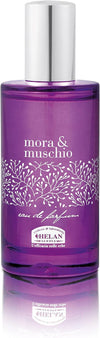 , Mora e Muschio, Women's Perfume, Eau De Parfum, Fresh Hints on the Body Skin, with Fruity Notes of Sicilian Orange, Blueberry and Raspberry, 50 ml