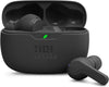 Wave Beam, In-Ear Wireless Earbuds with IP54 and IPX2 Waterproofing, Hands-Free Calling and 32 Hours Battery Life, in Black