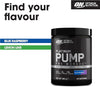 ON Platinum Pump Pre-Workout, Intense Caffeine-Free Pre-Workout Food Supplement with Fruitflow, Beta-Alanine, L-Arginine, L-Citrulline, Blue Raspberry Flavour, 20 Servings, 380 g