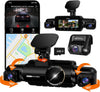 Dash Cam Front and Rear, 4 Channel 3K+3 * 1080P, 5GHz Wi-Fi GPS, Voice Control, 4K+1080P*2 Dash Camera for Cars, Free 64GB SD Card, Night Vision, Support 256GB Max, 24H Parking Mode