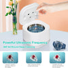 Ultrasonic Cleaner for Dentures, Retainer, Aligner, Mouth Guard, Toothbrush Head, 45KHz Ultrasonic Cleaner Machine with UV for All Dental Appliances, Jewelry, Diamonds