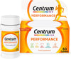 Performance Tablets Multivitamin & Mineral Supplements, 60 Tablets, 21 essential nutrients, including vitamin C, D, and Iron (Packaging and Tablet colour may vary slightly)