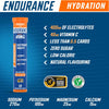 Endurance - Hydration Electrolyte Tablets Display Tray 6x80g - Orange