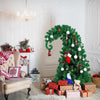 Novelty Christmas Tree,1.5M Green Artificial Christmas Tree with Stand Strange Shaped Xmas Tree For Christmas Decoration Holiday Decoration