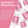 Liposomal Glutathione Softgels, Glutathione Supplement 1000mg per Serving, Antioxidant Support and Liver Detox, 60 Capsules