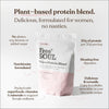 Vegan Protein Powder – Formulated for Women – 600g – 20g Protein with Added Nutrients – Gluten & Soy Free Plant Based Nutrition Shake – Pea and Hemp Isolate Protein (Chocolate)