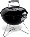 Smokey Joe Original Charcoal Grill, Ø 37cm Grill Area, Portable BBQ Grill, Porcelain-Enamelled Lid & Bowl - Black (1111004)