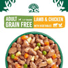 Grain Free Adult Dog Food with Lamb and Chicken in Gravy Pouch 12 x 90 g