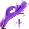 Vibrator Flapping Sex Toys G Spot Adult Toys, 3 in 1 Sex toys4couples Men & Women Vibrater New Hollow Structure Vibrators Sex Toy，Thrusting Vibrator Bullet Sex Toys4women Female Women Vibratir