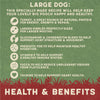 Complete Large Breed Dry Adult Dog Food Turkey & Rice 14kg - Made with All Natural Ingredients