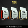 PBN -  - Whey-ISOLATE Protein Powder, 1kg, Chocolate - 33 Servings