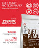 Nutrition Diet Plant, Vegan Protein Powder Plant Based, High Protein Lean Matrix, Belgian Chocolate, 18g of Plant Protein, 40 Servings Per 1 kg Bag