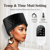 Hair Cap Treatment Steamer for Deep Conditioning - Upgraded Thermal Hot Head Heat Hat Electric for Afro Hair Spa Care Home Use with 10 Level Heats Up Quickly, Heating Caps for Hair Treatment