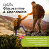 Glucosamine and Chondroitin (120 Tablets) | Joint Health | 500mg Optiflex Glucosamine & 100mg Chondroitin Sulphate | 20mg Vitamin C | 40% More Glucosamine Per Gram | Sustainably Sourced