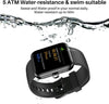 S2 40mm Mini Smart Watch Alexa Built-in Fitness Tracker with Heart Rate and Blood Oxygen Monitor,Sleep Monitor 5ATM Waterproof HD Touchscreen Compatible with iPhone&Android Black