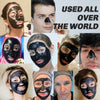 Blackhead Remover Mask for Men, Bamboo Charcoal Peel Off Black Mask, Purifying & Deep Cleansing for All Skin Types 120g