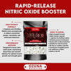 Havoc Nitric Oxide Supplement with L Arginine & Citrulline Malate for Muscle Growth, Pumps, Vascularity, & Energy - Extra Strength Pre/Intra Workout N.O. Booster & Muscle Builder - 60 Capsules