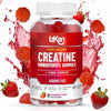 Pro Creatine Monohydrate Gummies 4000mg for Men & Women - 60 Chewable Creatine Gummies Strawberry Flavoured Creatine | Pre Workout Gym Supplement| Keto | Vegan | (30 Days Supply)