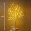 Birch Twig Tree with Light | Warm LED 144 Led Pre lit Christmas Tree | Battery Operated or USB Plug-In Birch Tree With Lights for Home | Wedding, and Holiday Decorations