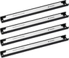 Set of 4 Magnetic Tool Holder Rack - 12 Inch Heavy Duty Garage Wall Holder Strip for Tools - Tool Bar with Magnet for Screwdriver, Wrench