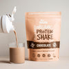 Organic Vegan Protein Powder (525g) Chocolate - 20g Complete Protein - Plant Based Nutrition Shake - Gluten Free, Soy Free, Dairy & Lactose Free, Sweetener Free, High Fibre