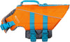 Tidal Life Vest, Adjustable Dog Life Jacket, Orange/Teal, Medium