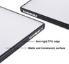 Case compatible for 2021-2023 MacBook Pro 16 inch M3 A2991 M2 A2780 M1 A2485 Pro/Max with Touch ID, Anti-rupture TPU Frame + Ultra-thin PC Matte Protective Cover - Frosted Clear