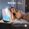 500ml Essential Oil Diffusers With 8 Essential Oils Set, Aromatherapy Diffusers With Remote Control, 4 Timer,Auto-Waterless Shut-Off For Bedroom, Large Room