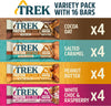 TREK High Protein Flapjack Variety Pack - Gluten Free - Plant Based - Vegan Snack - 50 g x 16 bars