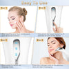 Facial Massager Face Lifting Device: Electric Skin Tightening Machine Neck Lift with 45°C Heat EMS Massage - 3 LED Microcurrent Wand Anti-Wrinkle - Anti-Aging Neck Eye Massagers for Skin Care