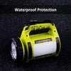 Rechargeable LED Torch, Multi-Functional Camping Light, Waterproof Outdoor Spotlight Searchlight, High Power Beam Flashlight, 650lm Lightweight Lantern