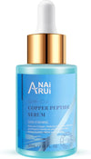 ANAiRUi Copper Peptides Serum for Face - GHK-Cu Anti Aging Face Serum with Hyaluronic Acid - Reduces Fine Lines & Wrinkles, Repairs Premature & Damaged Skin, Plump and Radiant Skin, 30ml