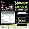 BCAA 2:1:1-3000mg per Serving - 425 Vegan Tablets (not Capsules or Powder) - 4.5 Month Supply - Pre Workout Branched Chain Amino Acids + Vitamin B6 - Made in The UK -