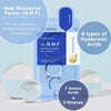 N.M.F Aquaring Ampoule Mask EX. 10 Masks, Face Mask Sheet with NMF, Hyaluronic Acid, and Witch Hazel Extracts, Cotton Sheet Facial Mask for Instant Moisturization and Hydration